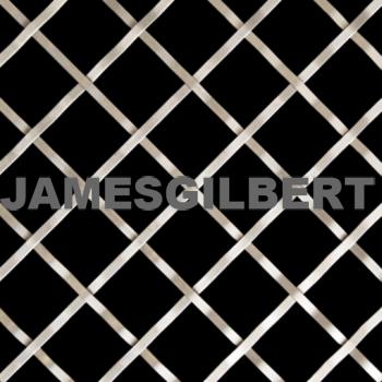 Handwoven Stainless Steel Decorative Grille with 3mm Plain Wire and 19mm Diamond Aperture